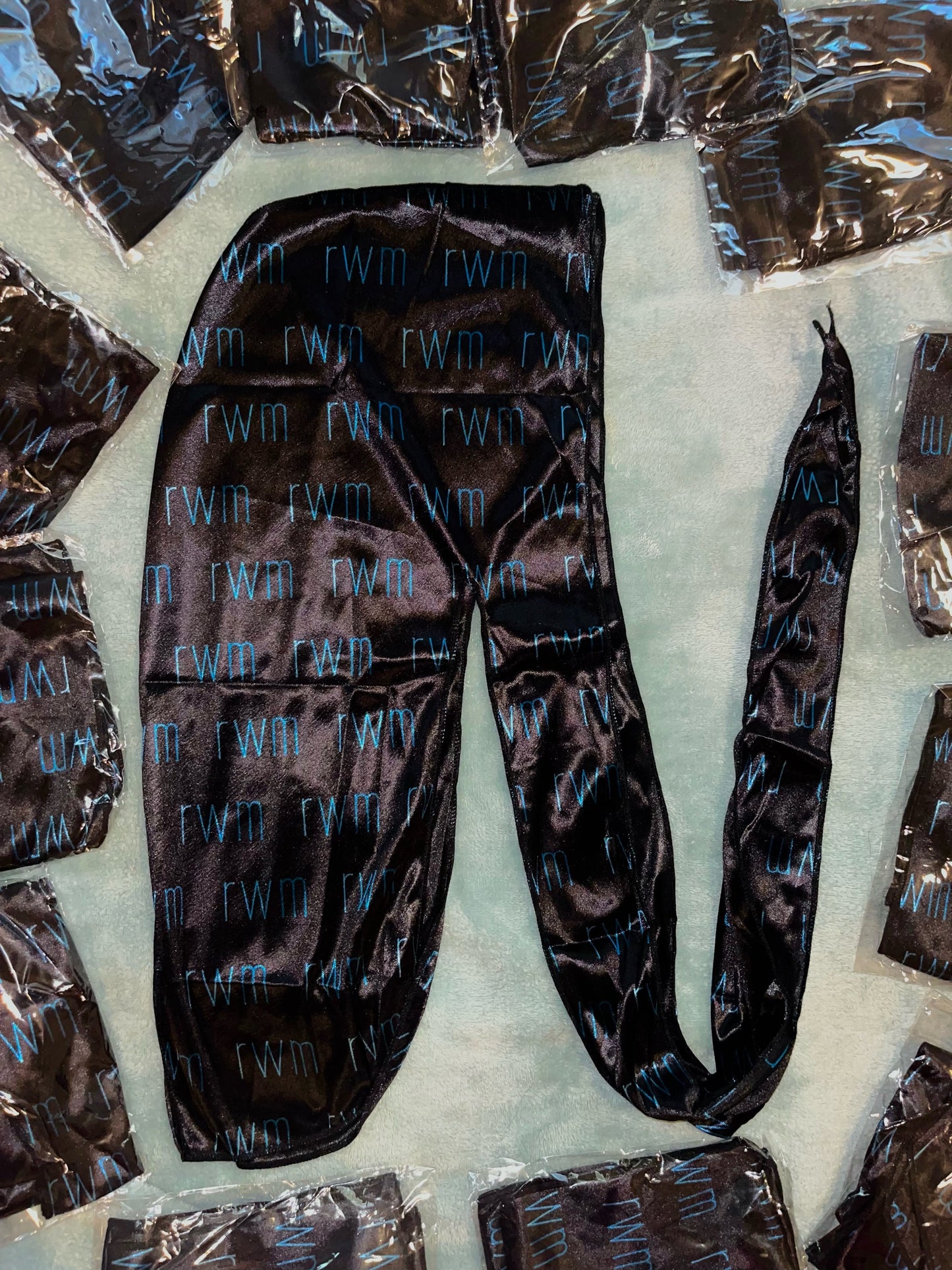 ricewatermale - Satin Durag (rwm logo)