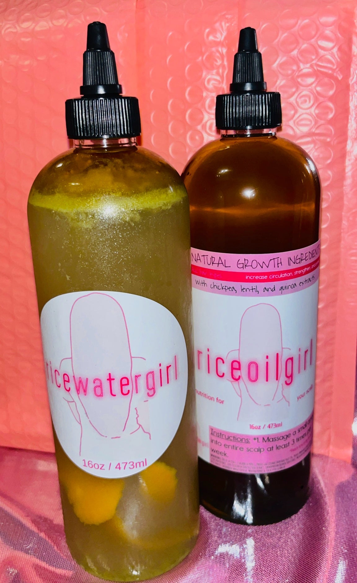 Bundle #1 (ricewatergirl and riceoilgirl)