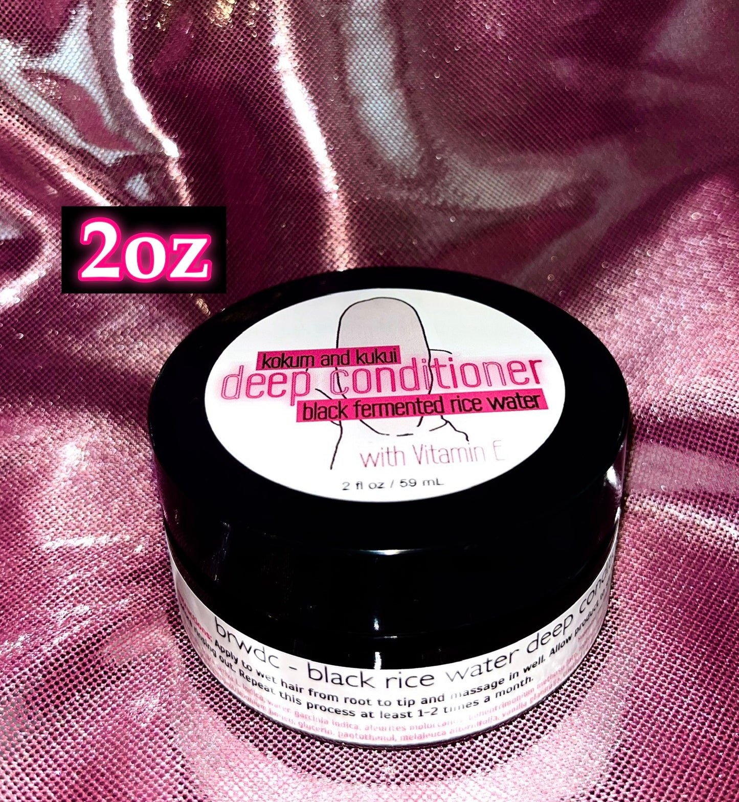 brwdc - black rice water deep conditioner