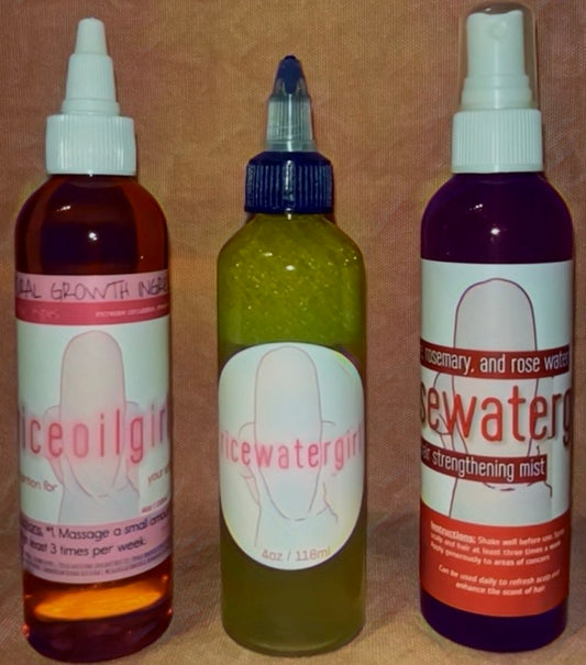 Bundle #5 (ricewatergirl, riceoilgirl, rosewatergirl)