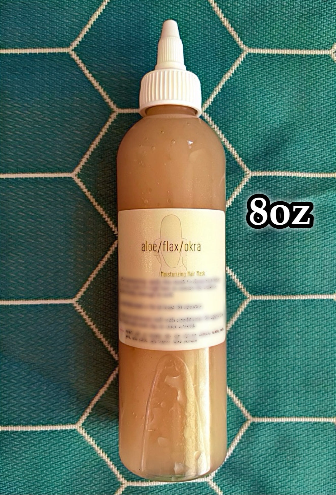 aloe/flax/okra - moisturizing hair mask