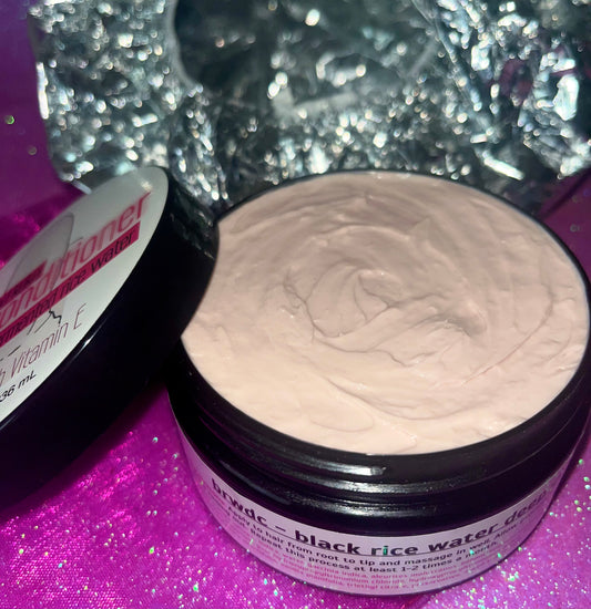 brwdc - black rice water deep conditioner