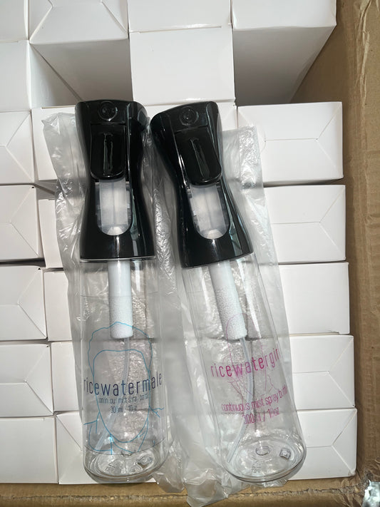 (Add on): ricewatergirl - continuous mist spray bottles 300ml/10oz (Wholesale)