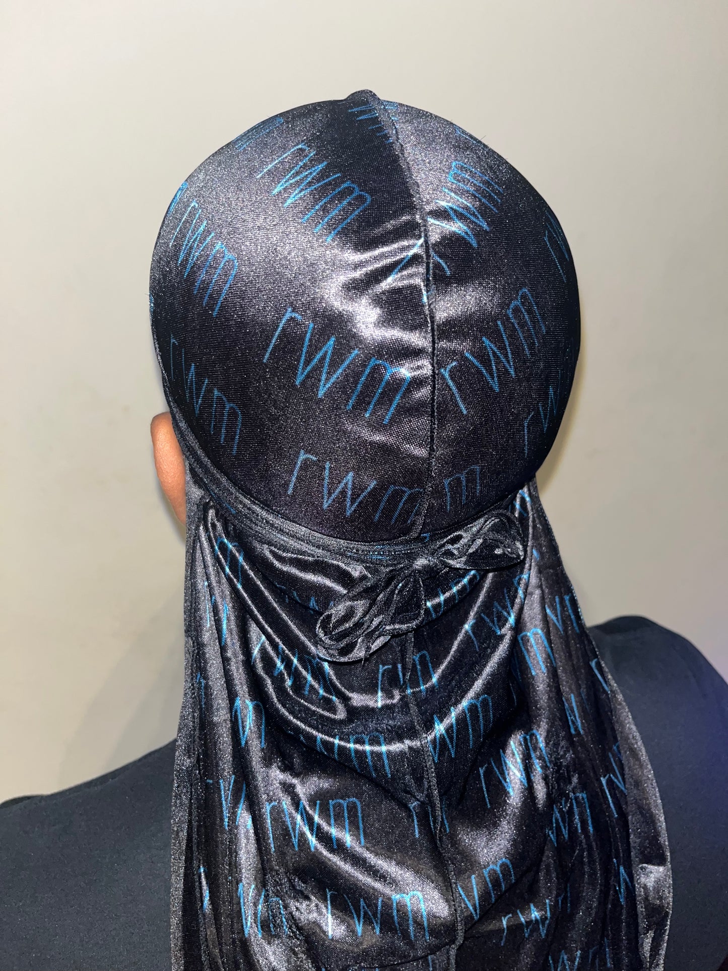 (Add on) ricewatermale - Satin Durag / rwm logo