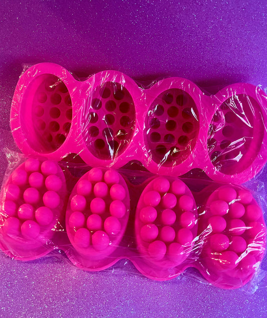 scalp massage bar mold - pink
