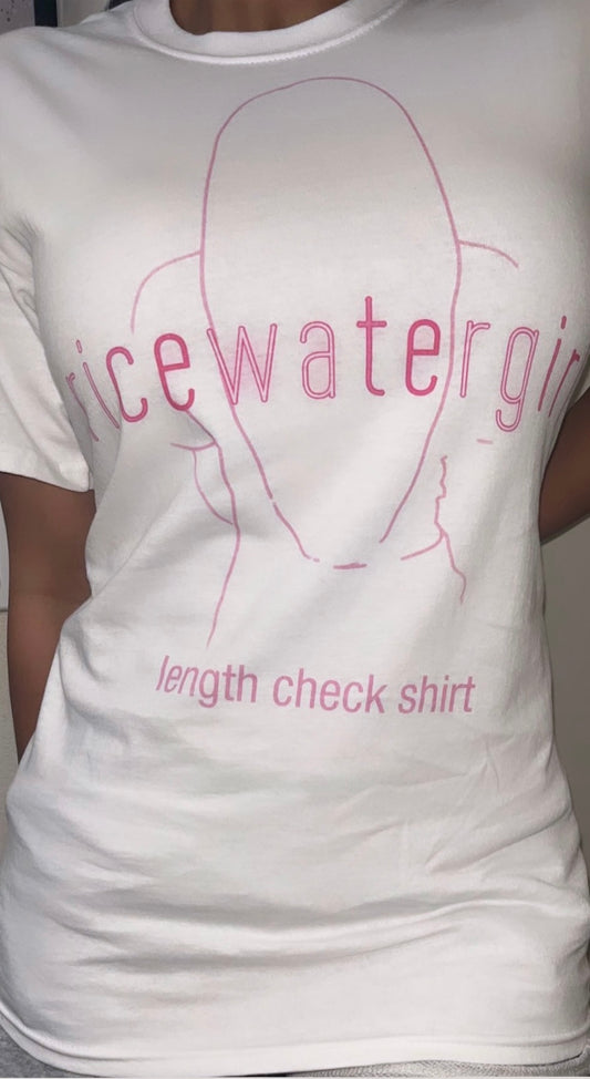 ricewatergirl - length check shirt