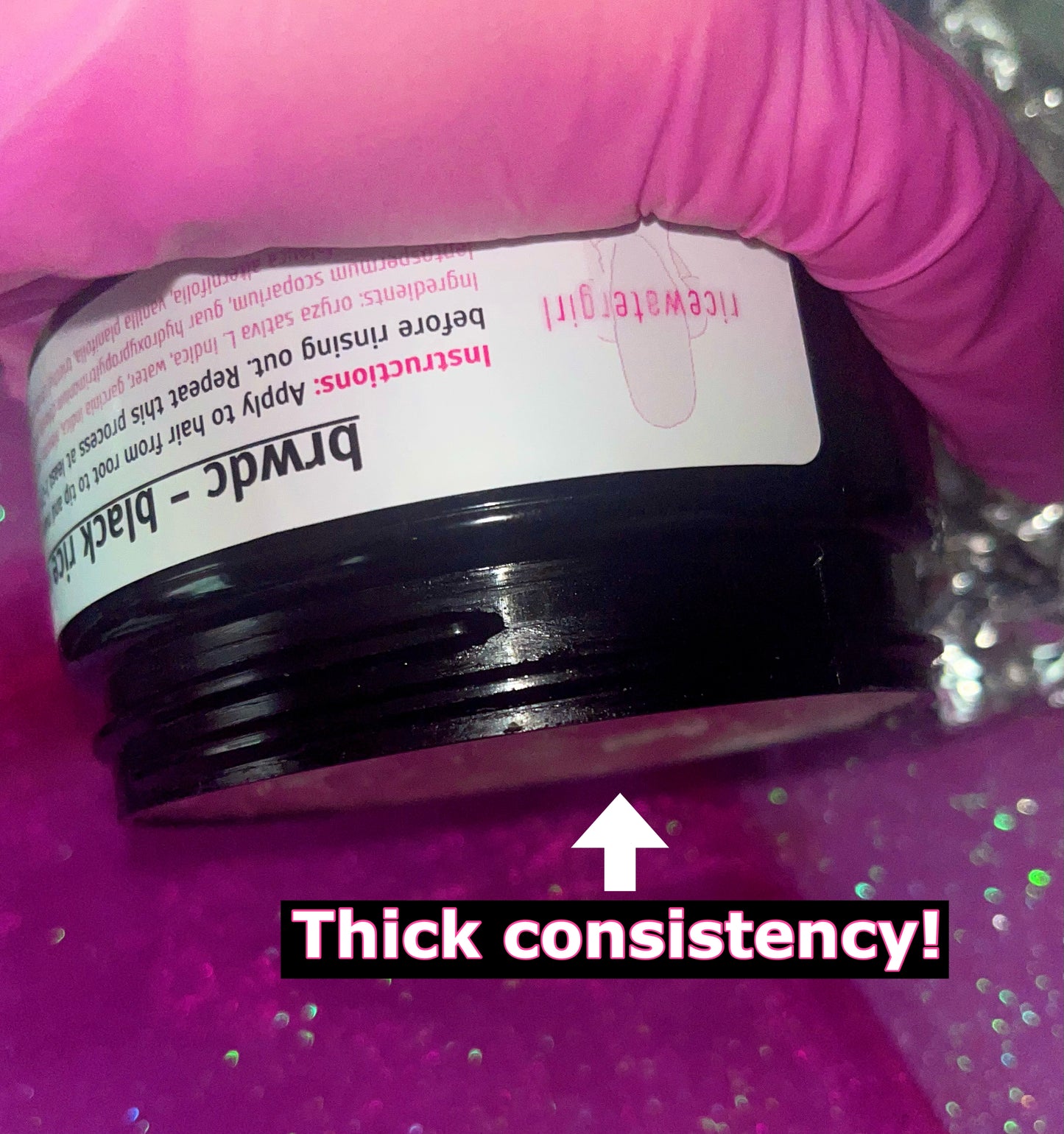 brwdc - black rice water deep conditioner